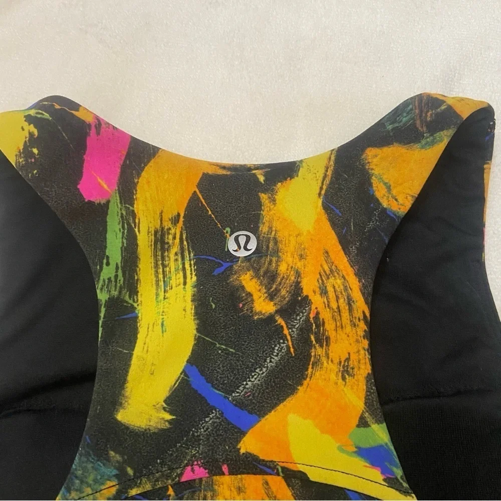 Lululemon Wunder Train Racerback Tank Top Light Support Size 4 1129